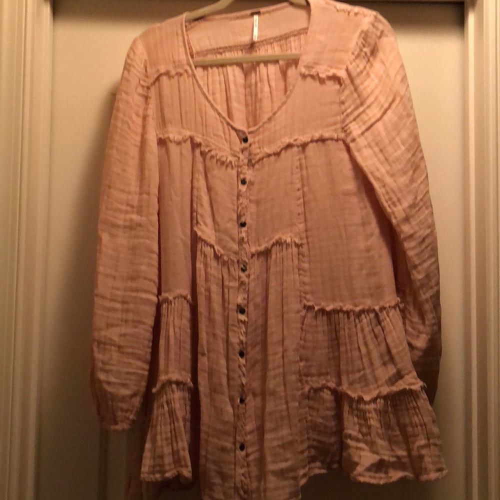 Free People button down top